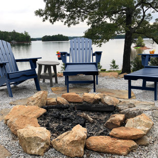 Hampton bay folding outdoor adirondack online chair